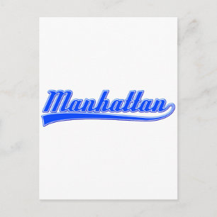 Carte Postale Manhattan avec lave