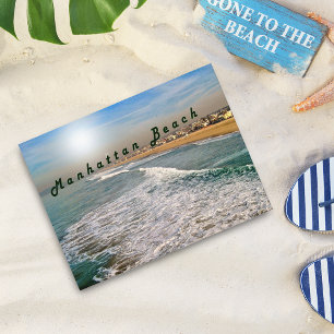 Carte Postale Manhattan Beach Waves