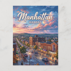 Carte Postale Manhattan Kansas
