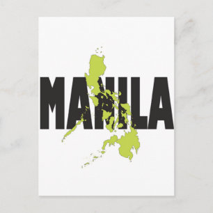 Carte Postale Manille, Philippines