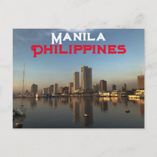 Carte Postale Manille, Philippines