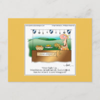 Carte postale MANNA-PRENEUR pour dessin animé par