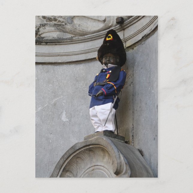 Carte Postale Manneken Pis (Devant)