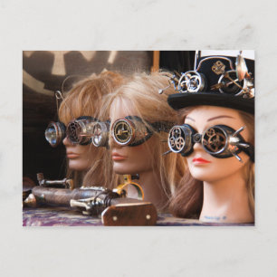 Carte Postale Mannequins de Steampunk