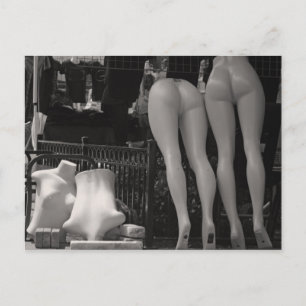 Carte Postale Mannequins démantelés