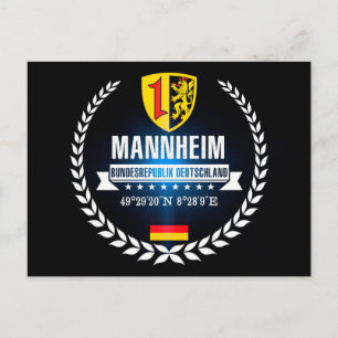 Carte Postale Mannheim