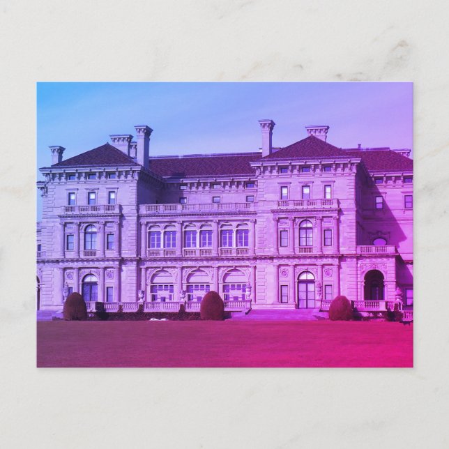 Carte Postale Manoir de Newport - promenade de falaise, Île de (Devant)