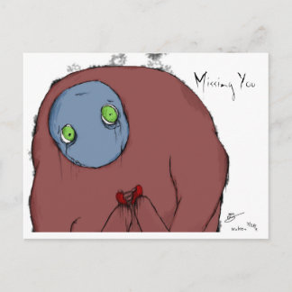 Carte postale manquante