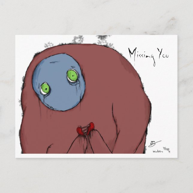 Carte postale manquante (Devant)