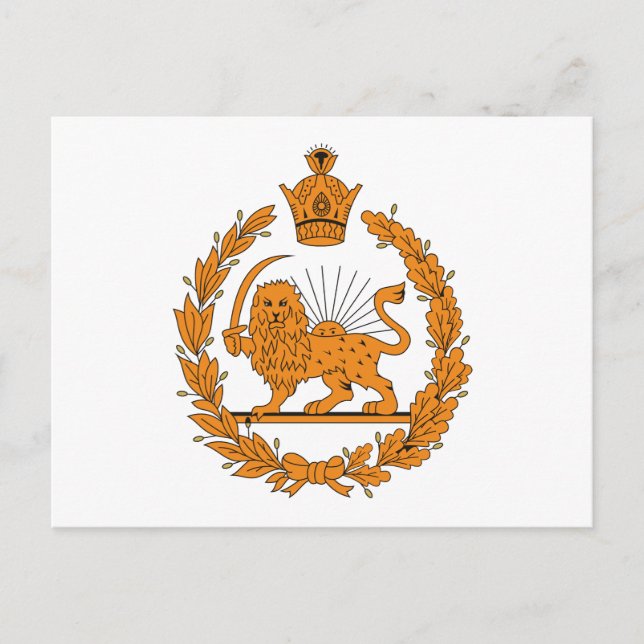 Carte postale Manteau d'armoiries (Devant)