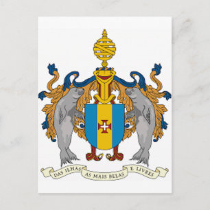 Carte Postale Manteau de la Madère (Portugal) des bras