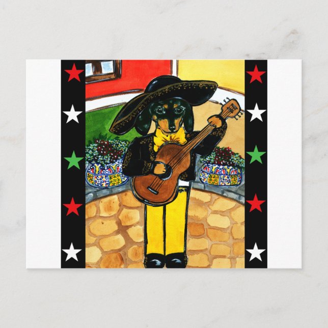 Carte Postale Marachi Doxie (Devant)