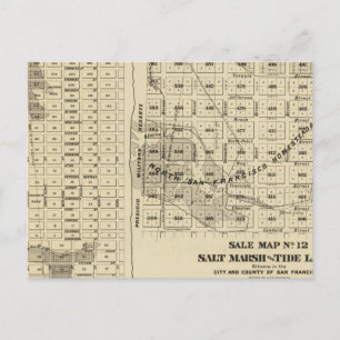 Carte Postale Marais de sel de Baie de San Franciso 2