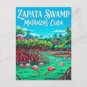 Carte Postale Marais de Zapata Cuba