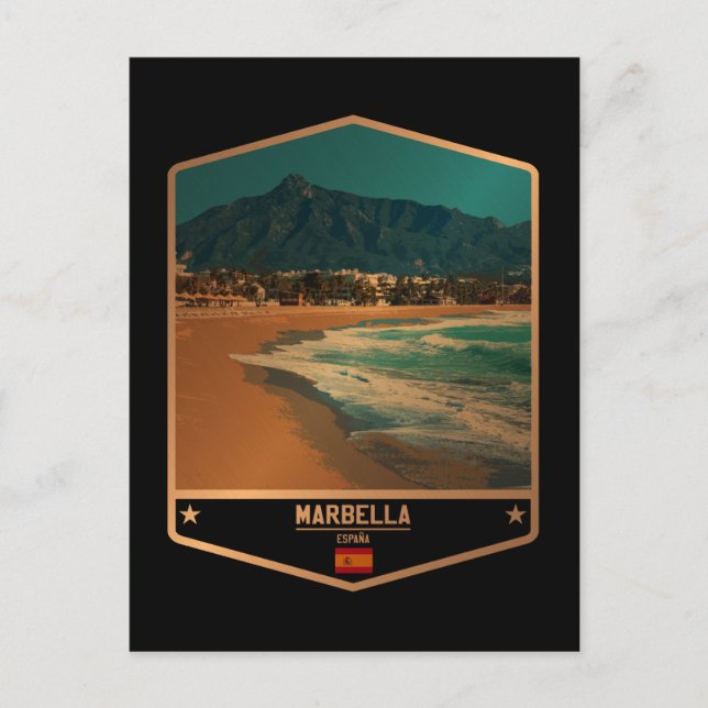 Carte Postale Marbella (Devant)