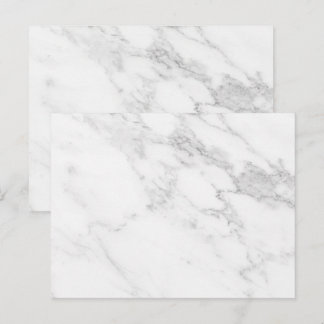 Carte Postale  Marbre blanc 
