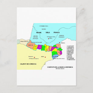 Carte Postale Marca Hispanica