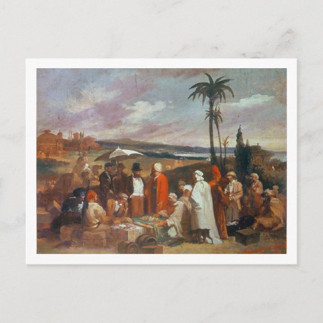 Carte Postale Marchands orientaux (Devant)