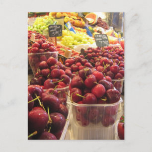 Carte Postale Marché de La Boqueria, Barcelone, Espagne