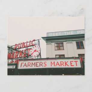 Carte Postale Marché de Pike Place