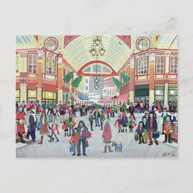 Carte Postale Marché Leadenhall Londres (Devant)
