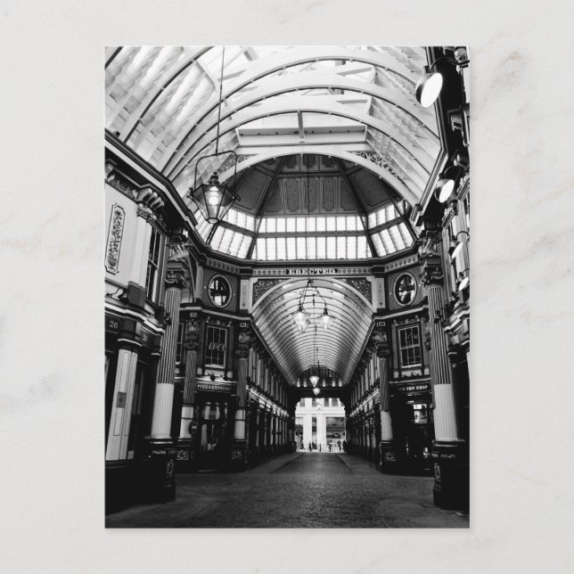 Carte Postale Marché Leadenhall Londres (Devant)
