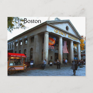 Carte Postale Marché Quincy de Boston