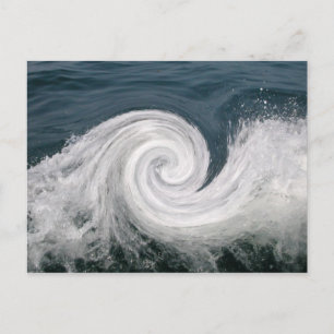 Carte Postale Marcher la vague