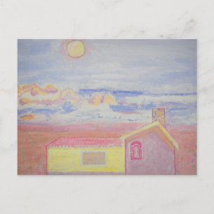 Carte Postale Marcher pieds nus