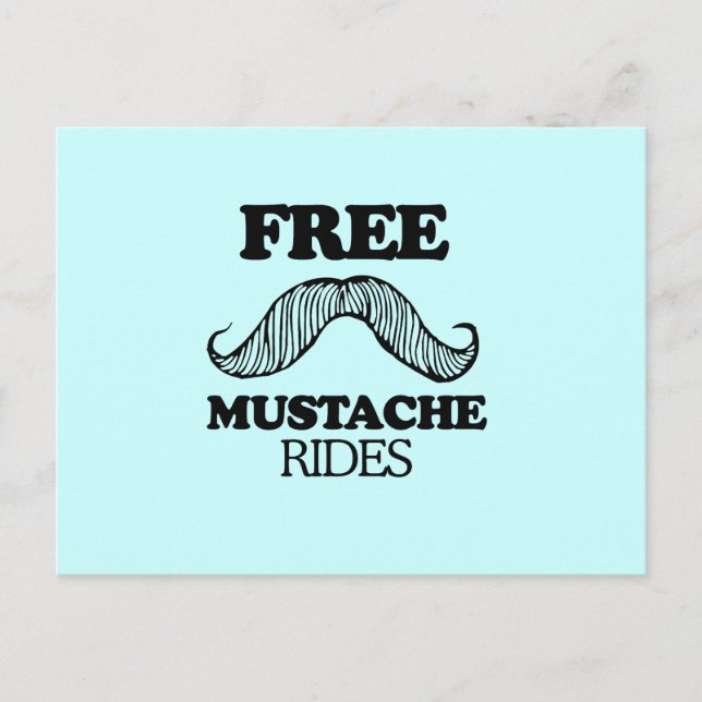 CARTE POSTALE MARCHES DE MUSTACHE GRATUITES (Devant)