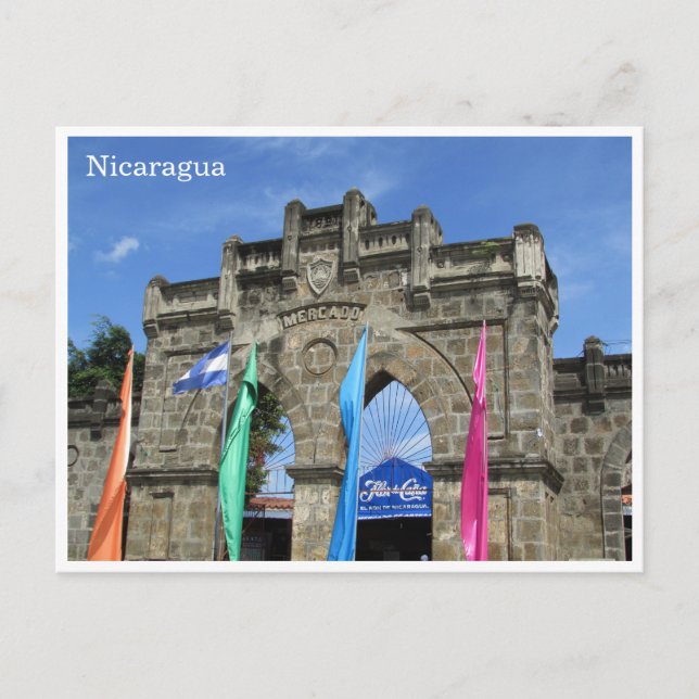 Carte Postale marchés masaya (Devant)