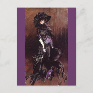 Carte Postale Marchesa Luisa Casati - Boldini