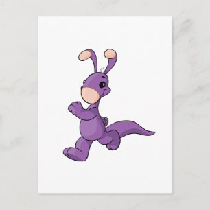 Carte Postale Marching purple Blumaroo