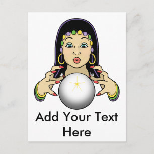 Carte Postale Mardi Gras Fortune