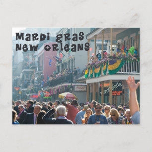 Carte postale Mardi Gras New Orleans