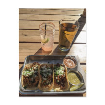 Carte postale mardi Taco