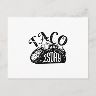 Carte Postale Mardi Taco
