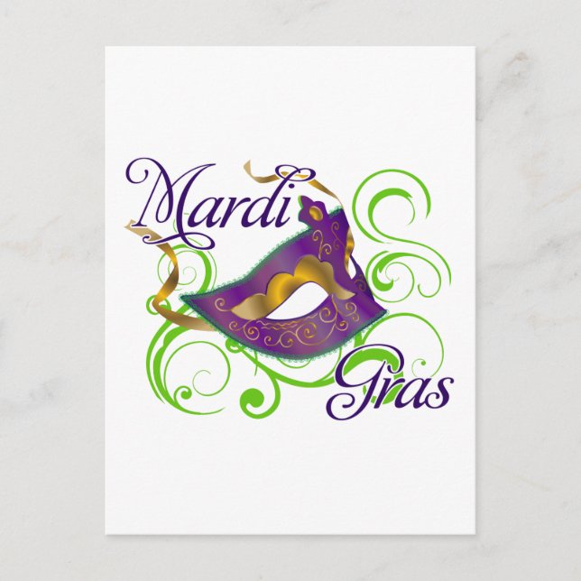 Carte Postale MardiGras (Devant)