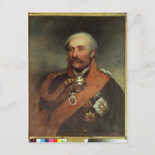 Carte Postale Maréchal de campagne Prince Von Blucher c.1816