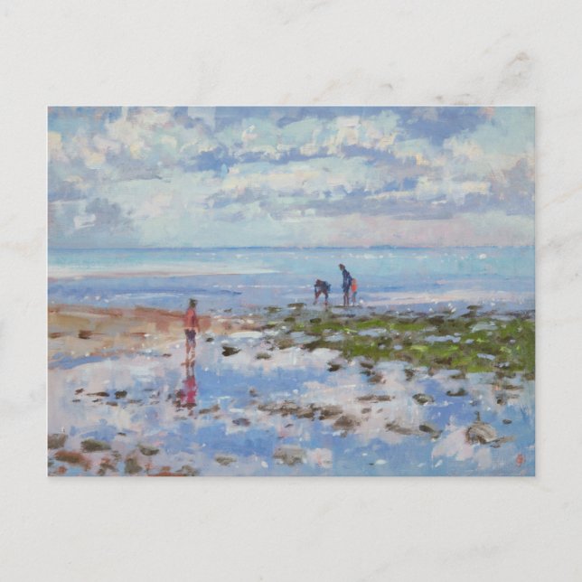 Carte Postale Marée basse Charmouth 2012 (Devant)