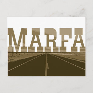 Carte Postale Marfa Texas