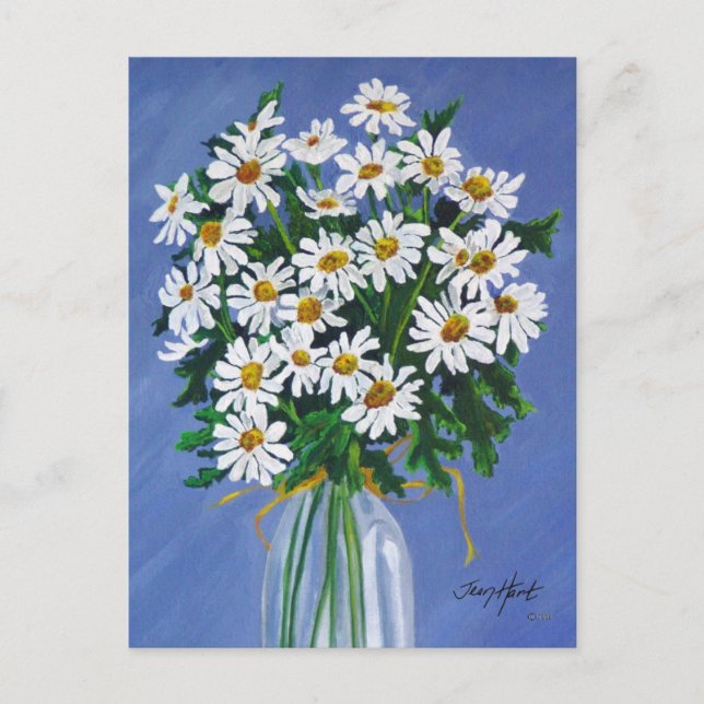 Carte Postale Marguerites (Devant)