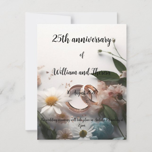 Carte postale mariage (Devant)