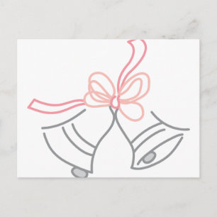 Carte Postale Mariage Bells