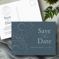 Mariage Chic Industriel Enregistrer La Date