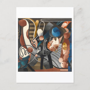 Carte Postale Mariage comique   Francis Picabia  