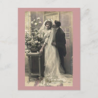 Mariage d'amour romantique Vintage français