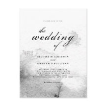 Mariage de calligraphie noir et blanc Ombre