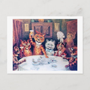 Carte Postale Mariage de chat, Mariage, Mariée, Mariée, Louis Wa