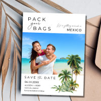 Mariage de destination plage Enregistrer la date